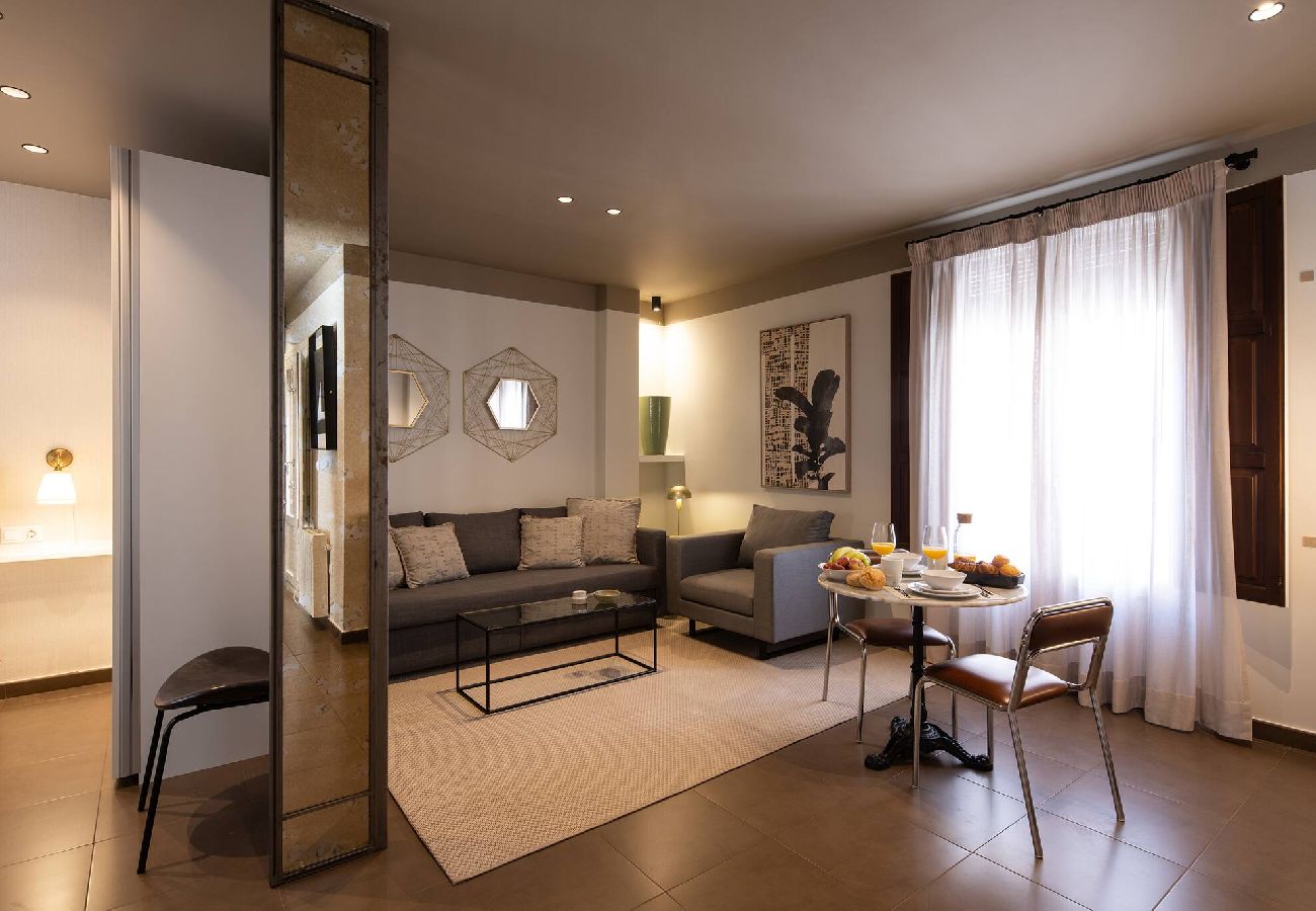 Ferienwohnung in Granada - Zentrales Designer-Penthouse mit Privatterrasse & Klimaanlage